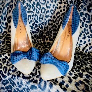 C -Label 1950s style housewife heels size 7